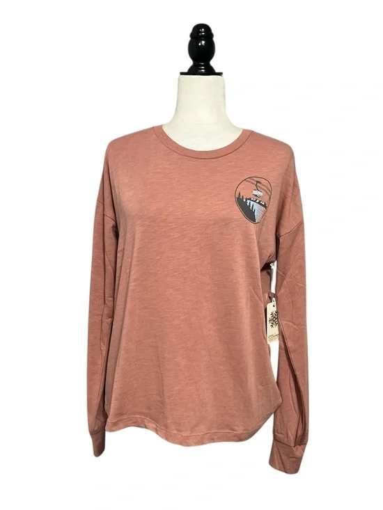 🆕 PJ SALVAGE Womens Loungewear Stay Lifted Long Sleeve Top - Picture 3 of 13